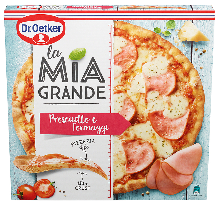 La mia grande prosciutto e formaggi  400g