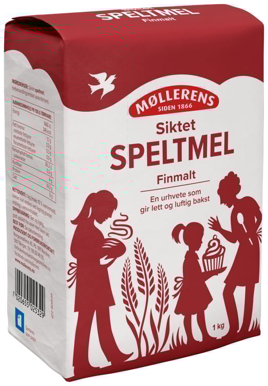 Speltmel siktet         1kg