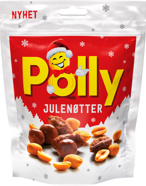 Polly julenøtter 160g