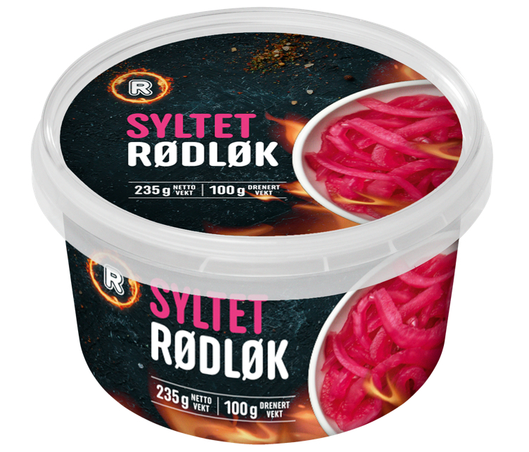 Syltet rødløk  260g