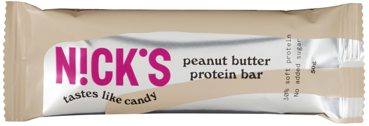 Nicks soft protein bar peanut butter  50g