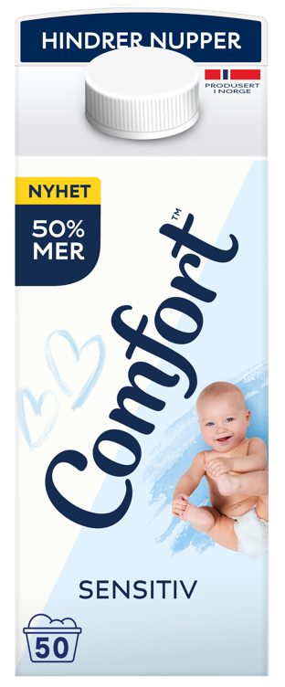 Comfort tøymykner sensitiv  750ml