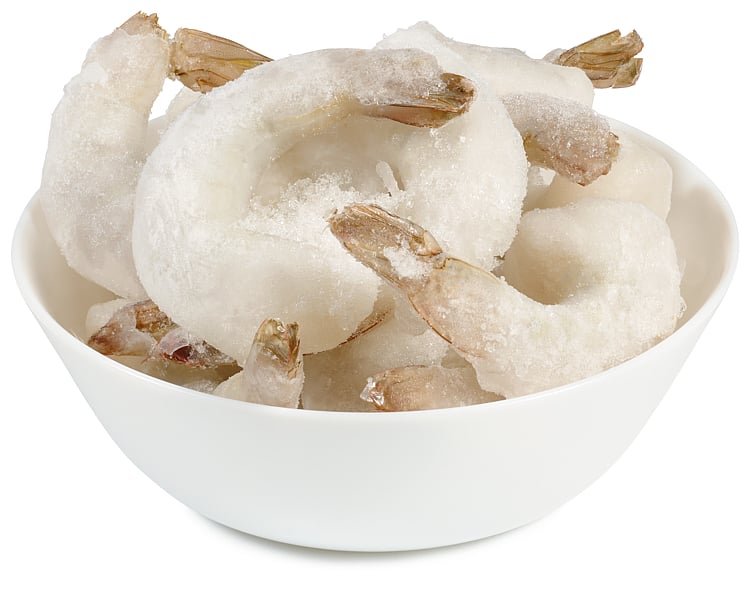 Scampi 16/20 pdto renset m/hale 25% glasering  1kg