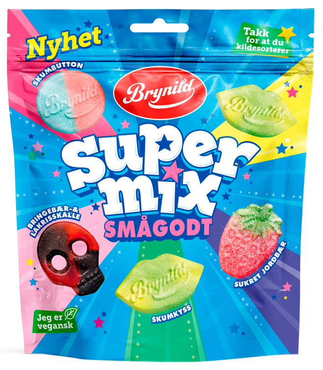 Supermix smågodt  220g