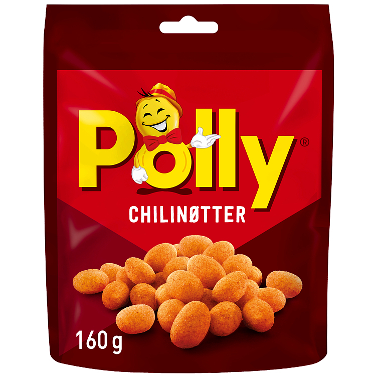 Polly chilinøtter  160g