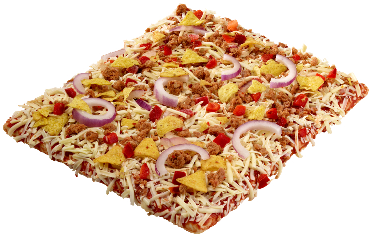 Firkantpizza taco  12x700g