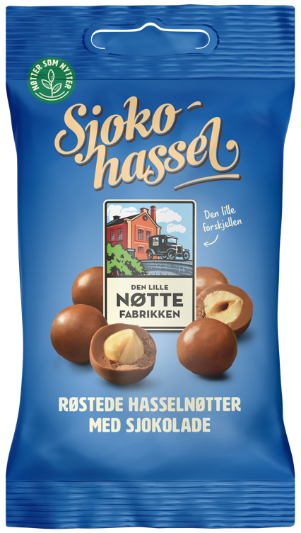 Sjokohassel  70g