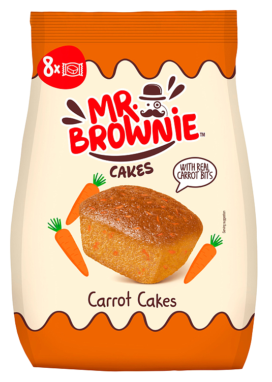 Mr brownie carrot cakes  200g