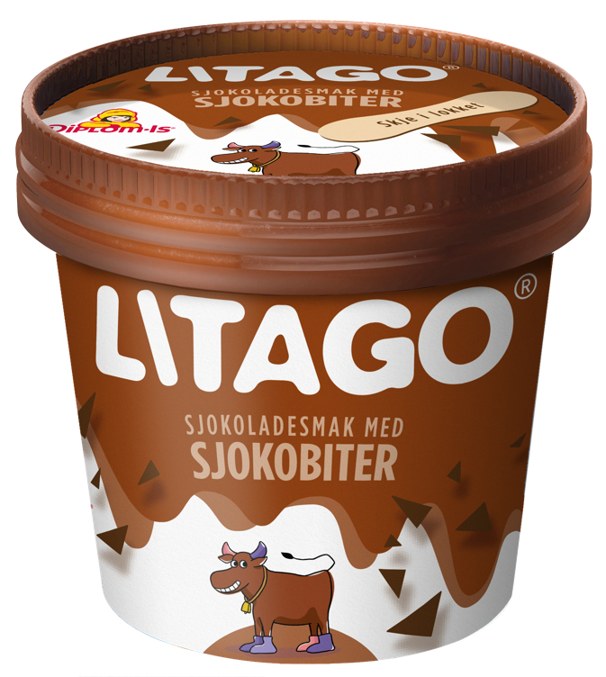 Litago sjokoladesmak m/sjokobiter  160ml