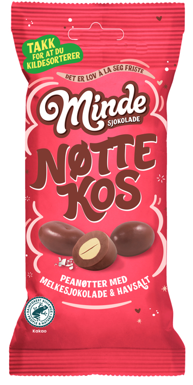 Nøttekos peanøtter  50g