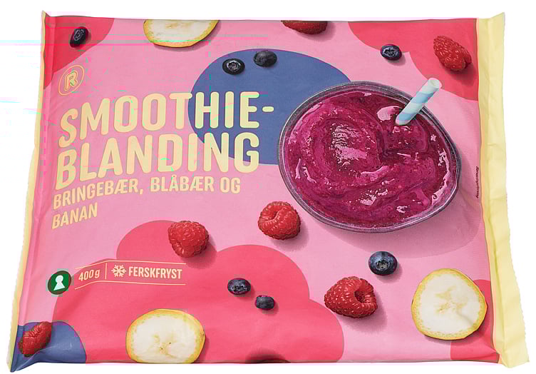 Smoothie raspberry and blueberry  400g