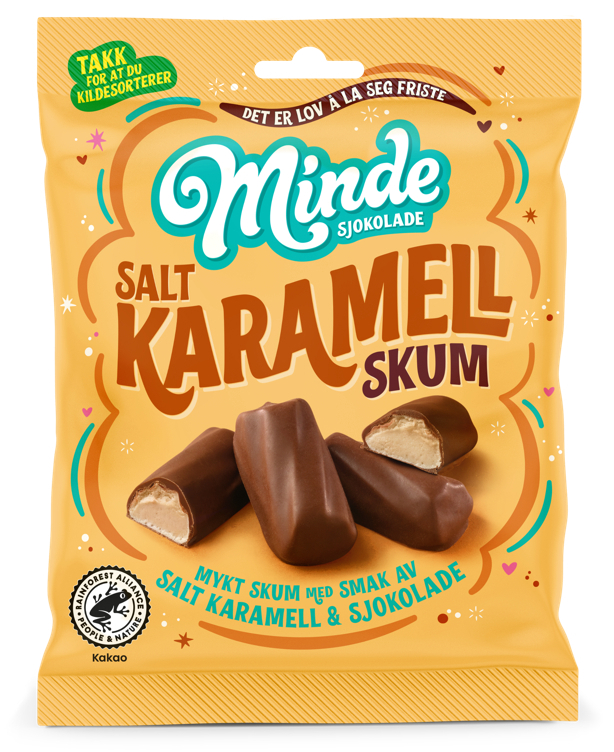 Minde salt karamell  140g