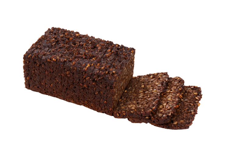 Dansk rugbrød skåret  12x750g