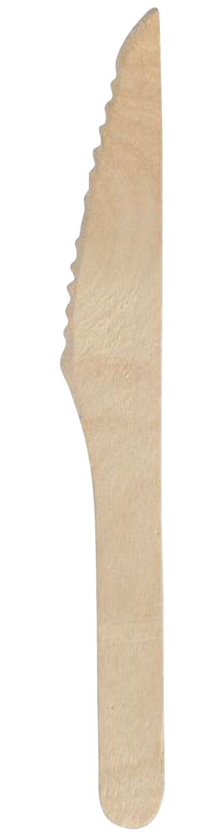 Wooden knife 16cm   100pcs