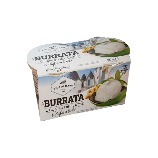 Burrata gr 125x2 fiordimaso  250g