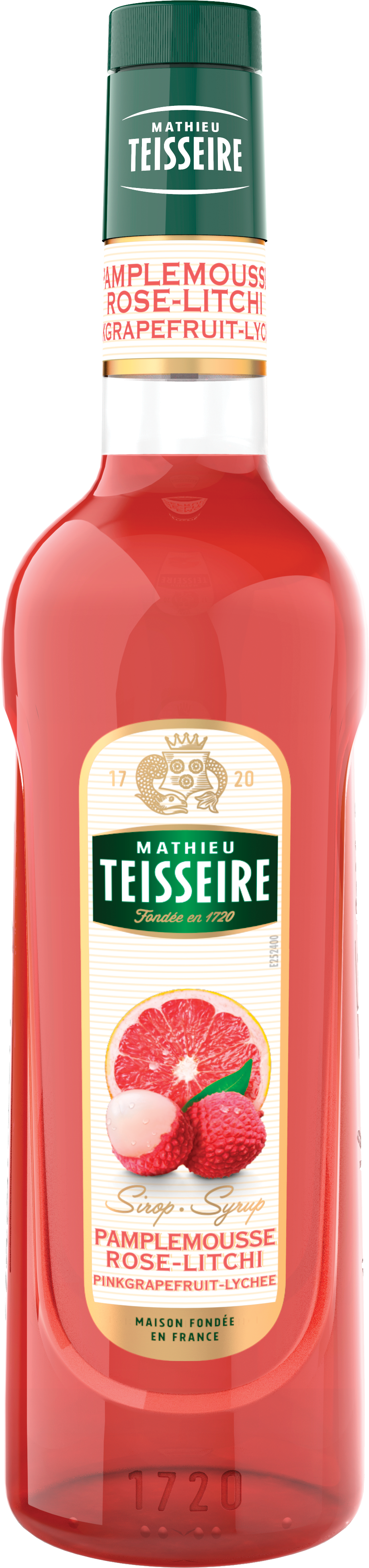 Mtsr pink grapefruit & lychee syrup   70cl