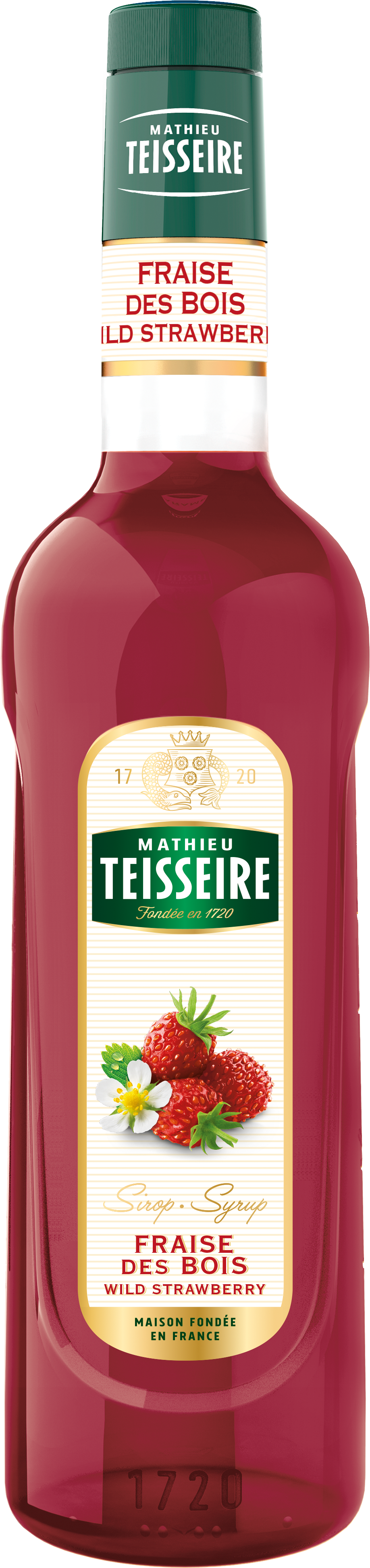 Mtsr wild strawberry syrup   70cl
