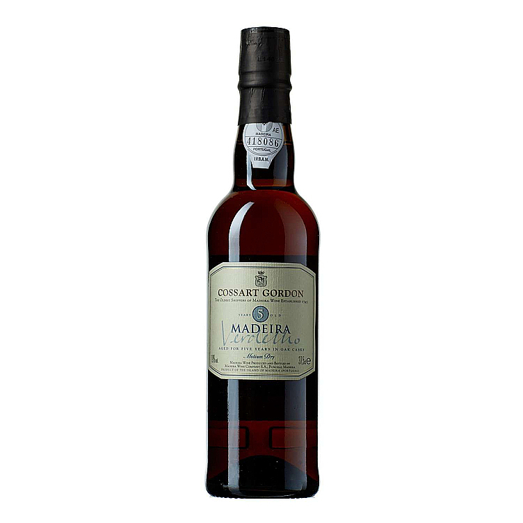 Cossart gordon verdelho 5 years old 19% 37,5cl