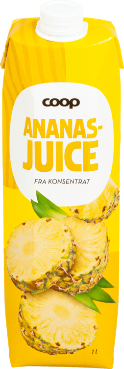 Pineapple juice costa rica coop 1l