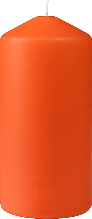 Kubbelys matt mandarin 7x15cm 6stk