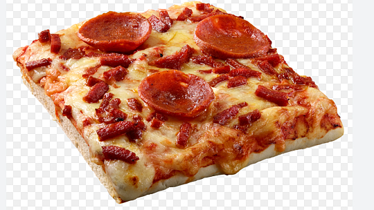 Firkantpizza pappbr slice   500stk