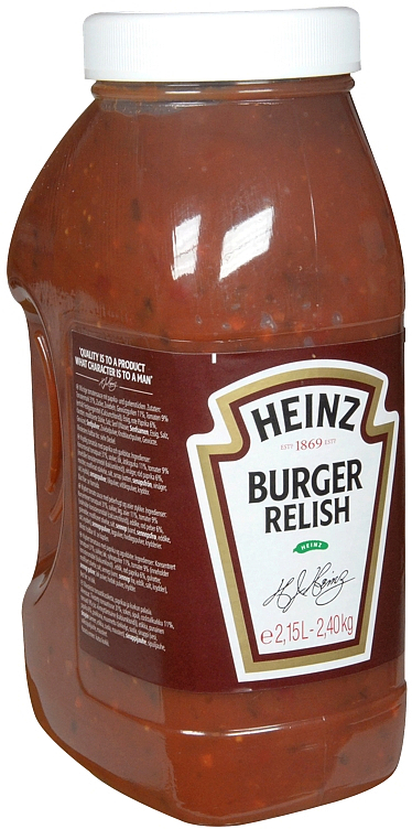Burger relish   2,15l