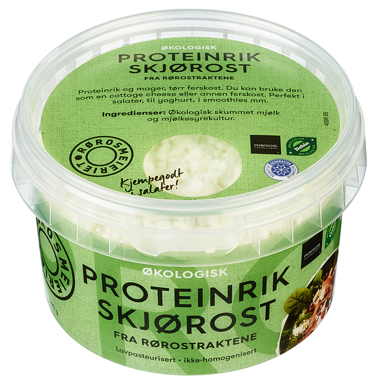 Skjørost fra røros-traktene, økol. fersk ostemasse  160g