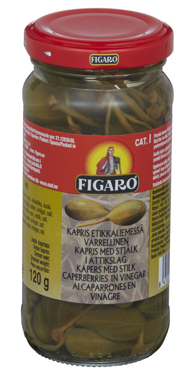 Capers w/stalks figaro   120g