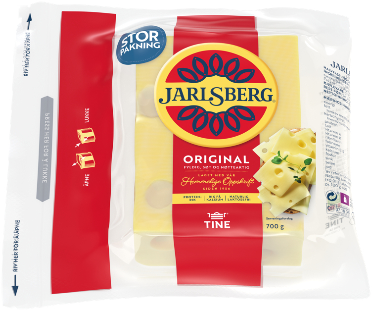 Jarlsberg 27% sk.fri 700g