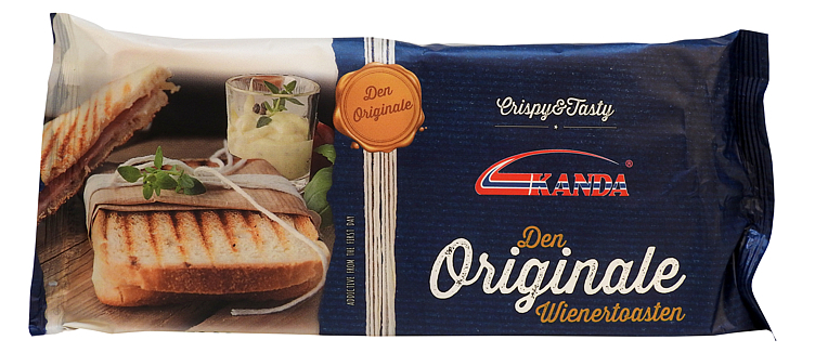 Original wiener toast 2-pack 2x90g