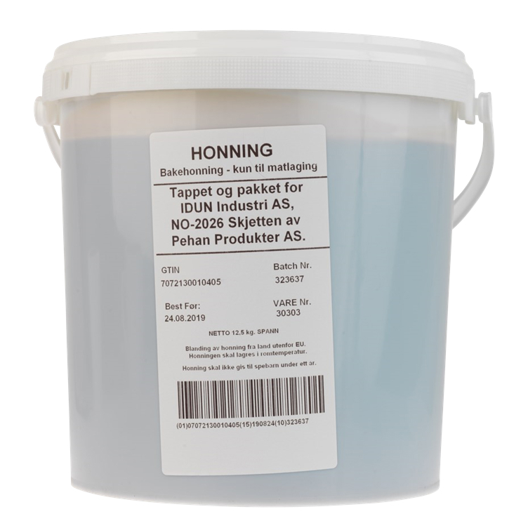 Honning flytende bøtte 12,5kg stk