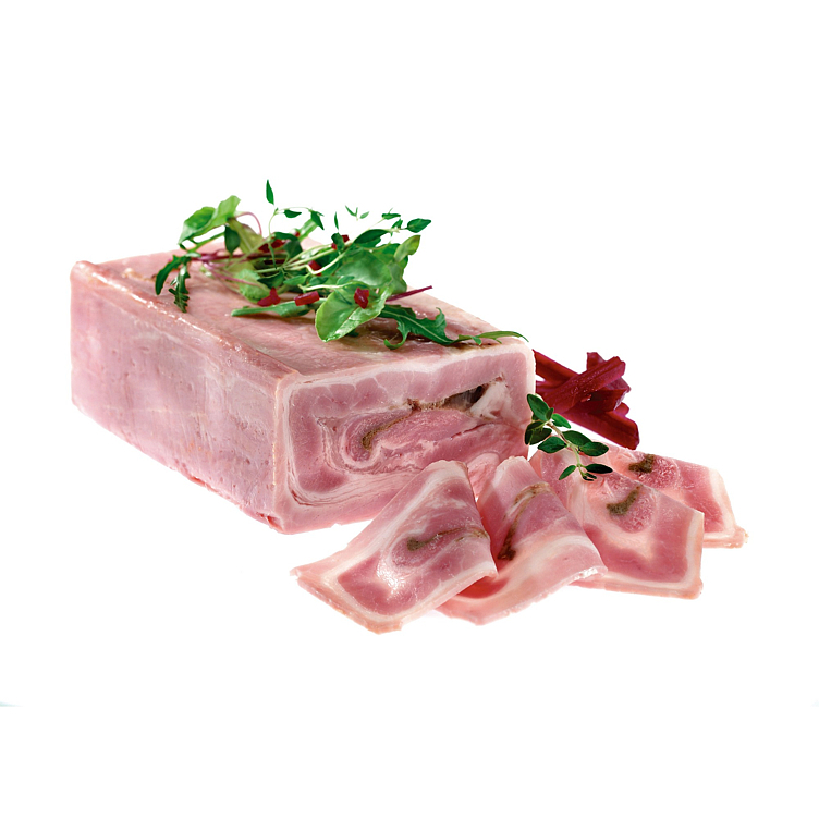 Dansk rullepølse skåret 100g