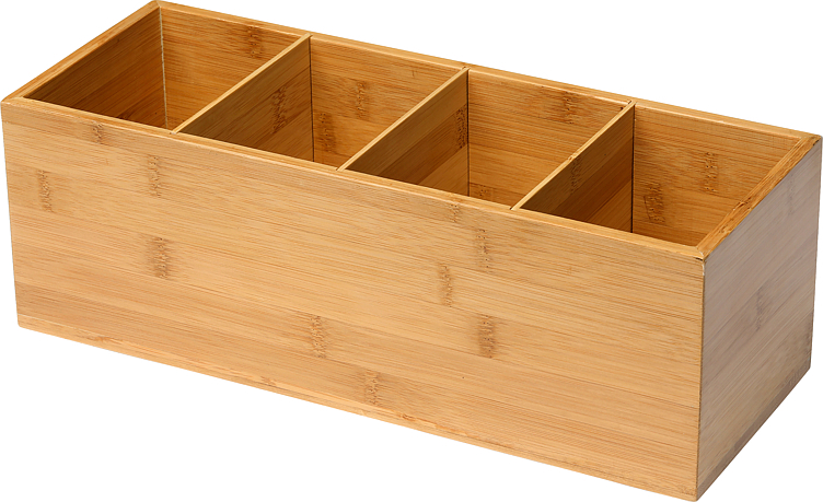 Borddispenser bamboo 36x14cm