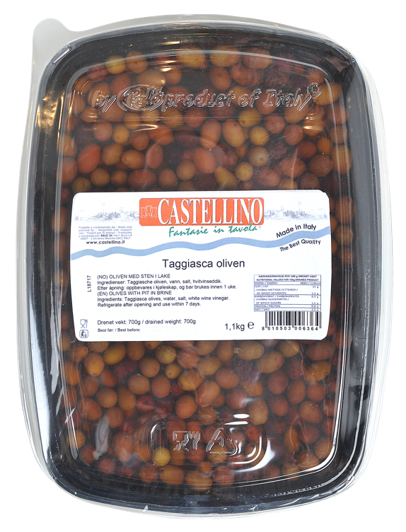 Castellino taggiasca oliven   1100g