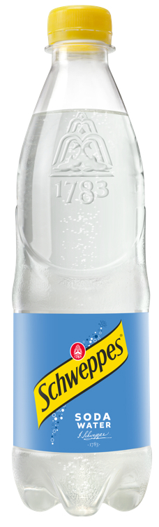 Schweppes soda water   24x50cl