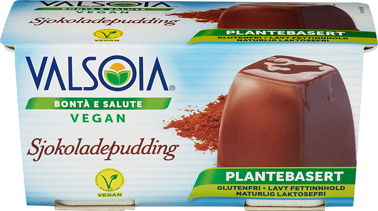 Soya base chocolate pudding  230g