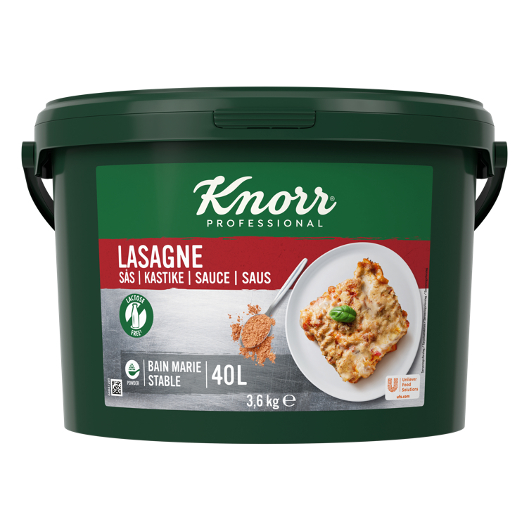 Lasagnesaus pulver 3,6kg  40l