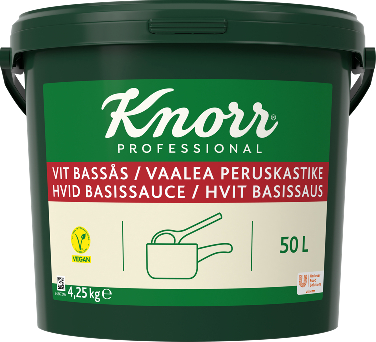 Hvit basissaus 4,25kg 50l