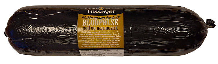 Blodpølse heil   6xca2,5kg   kg