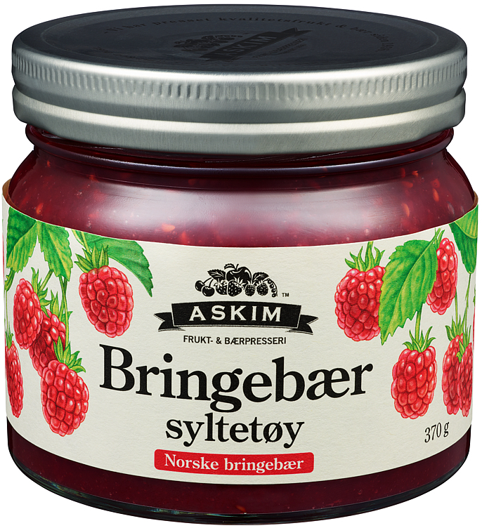 Bringebærsyltetøy 370g
