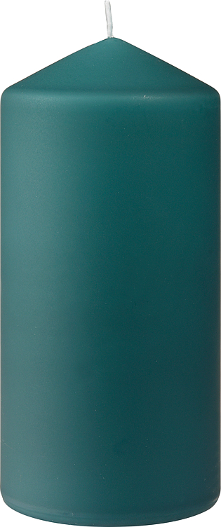 Kubbelys matt 7x15cm ocean teal  6stk
