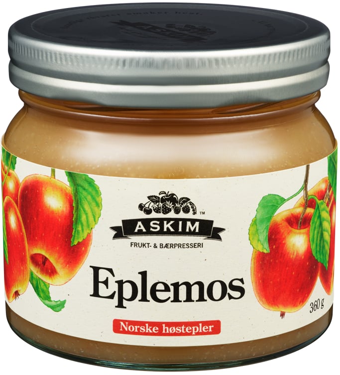 Eplemos syltetøy 360g