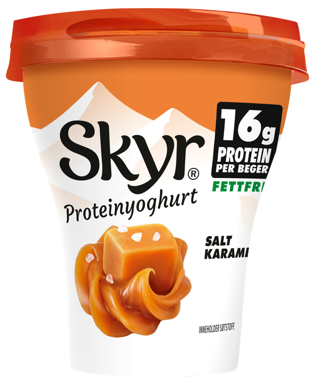Skyr salt karamell beg 160g