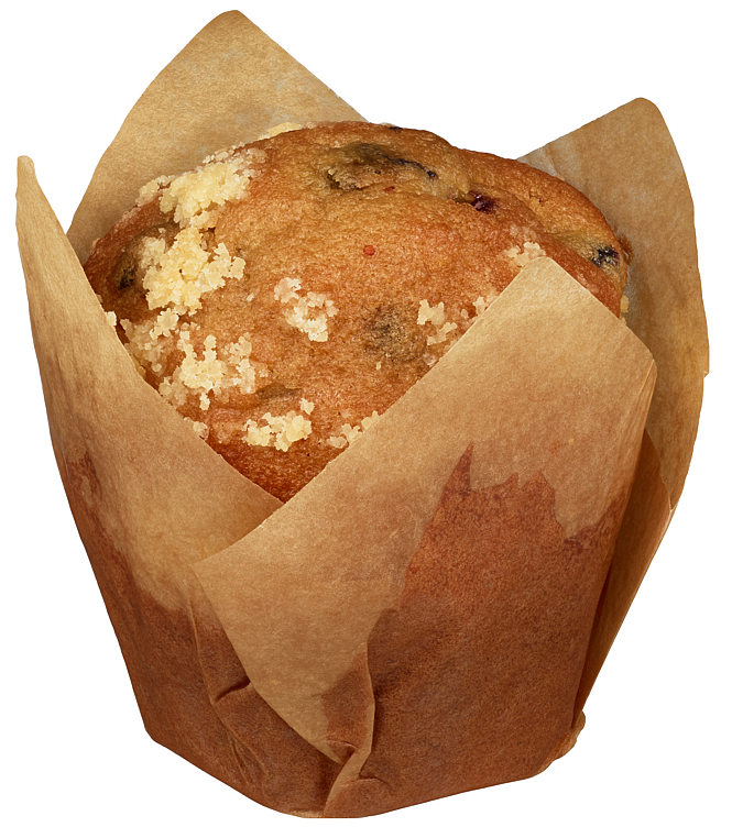 Mini blåbærmuffins  54x32g