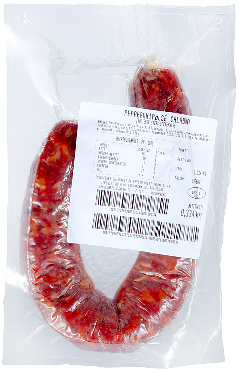 Pepperoni calabra   30xca300g