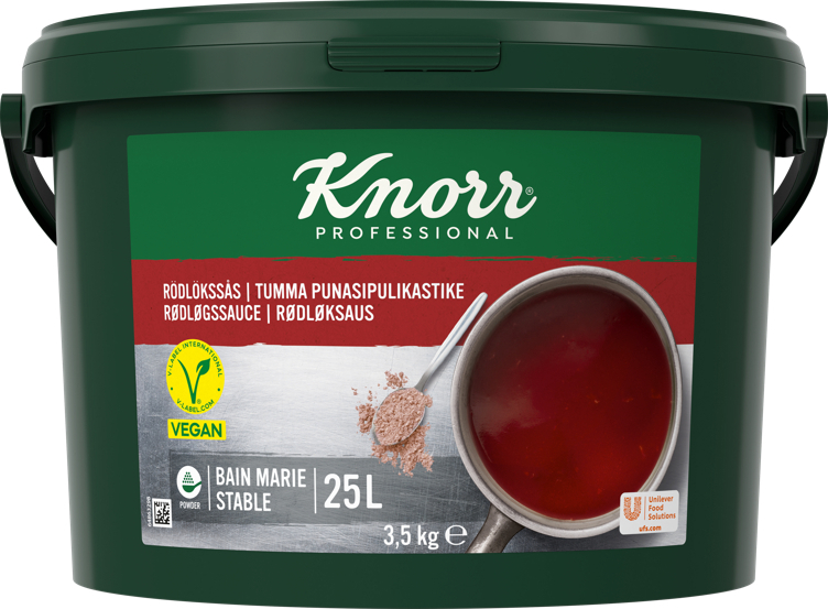 Rødløksaus pulver 3,5kg