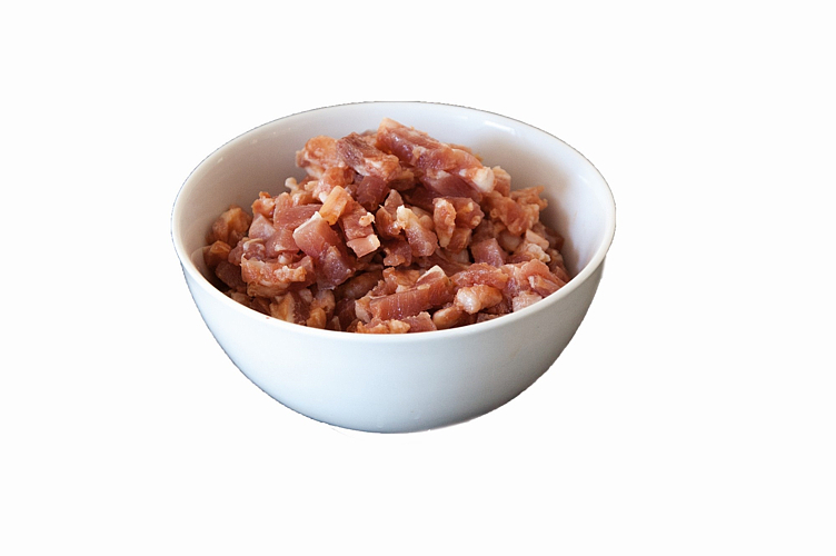 Baconkutt strimlet røkt 1kg