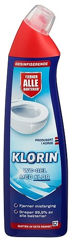 Klorin wc-gel 750ml
