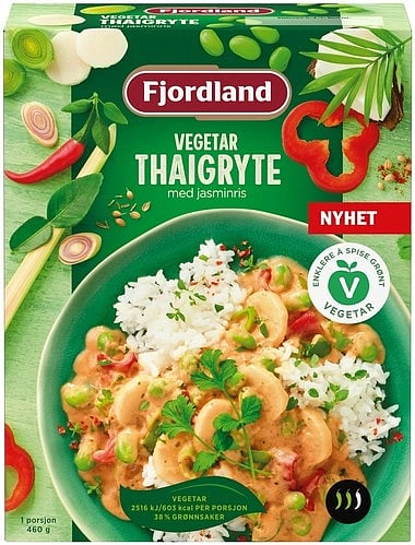 Thaigryte veg m/ris 460g