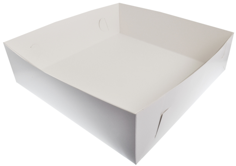 Eskebunn hvit 33x33x12cm 100stk
